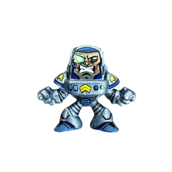 Million Warriors Super Mega Rare Metal Captain Smiles Figure Toy - Picture 1 of 5